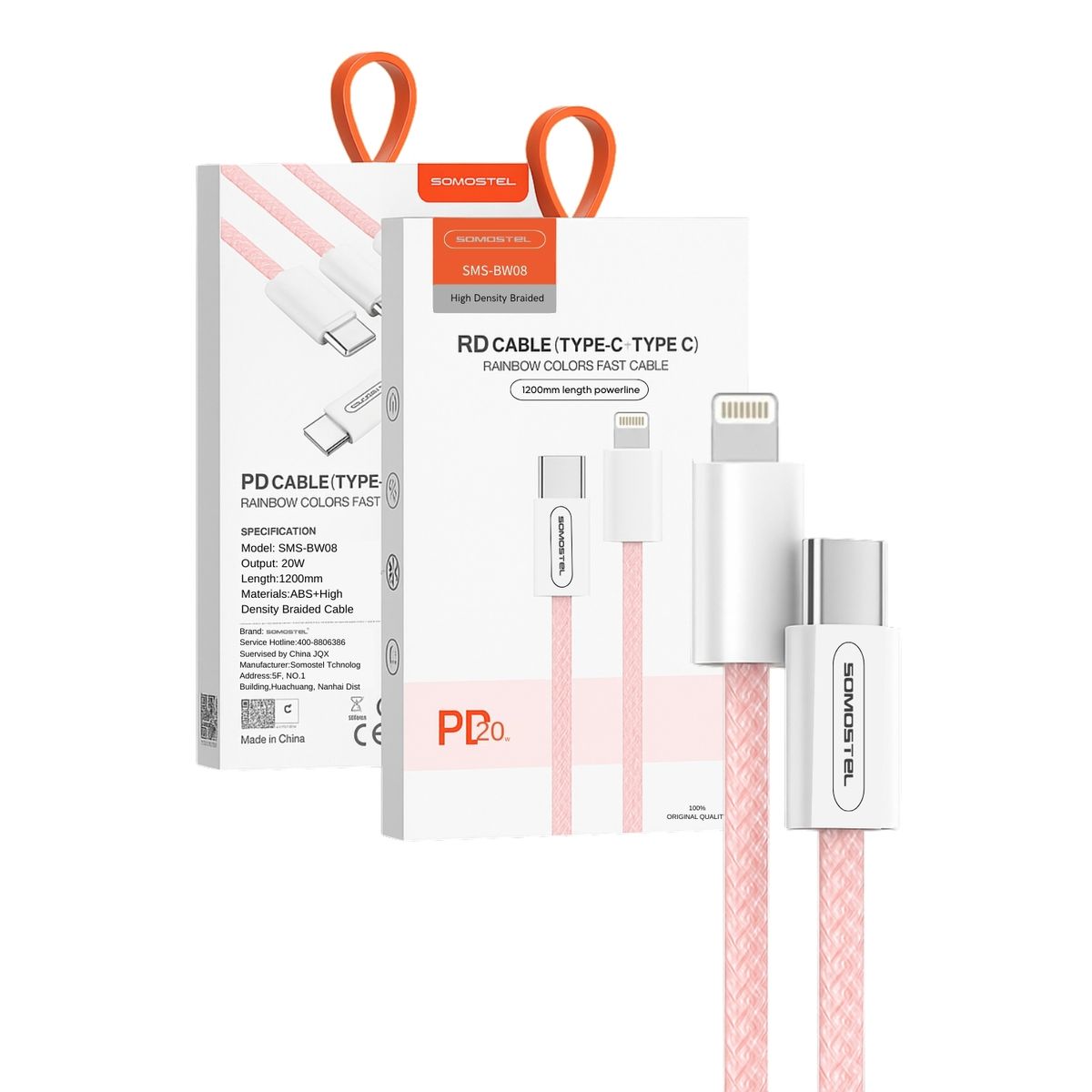 TECH - Cargador Tipo C Para iPhone Carga Rápida 20w Pd30 480mbps