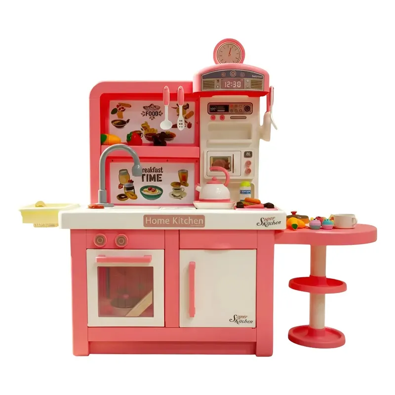 KIDSHOP - Cocina Infantil Chef Agua Vapor Luces Y Sonidos RX532-10