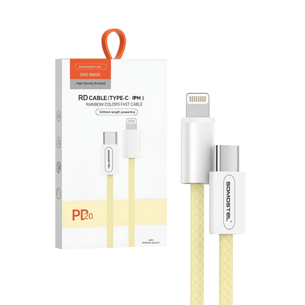 TECH - Cargador Tipo C Para iPhone Carga Rápida 20w Pd30 480mbps