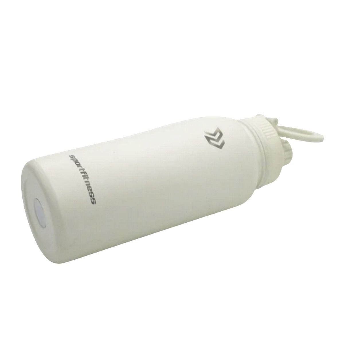 SPORT FITNESS - Termo Metálico Con Soporte Para Celular 32oz Blanco