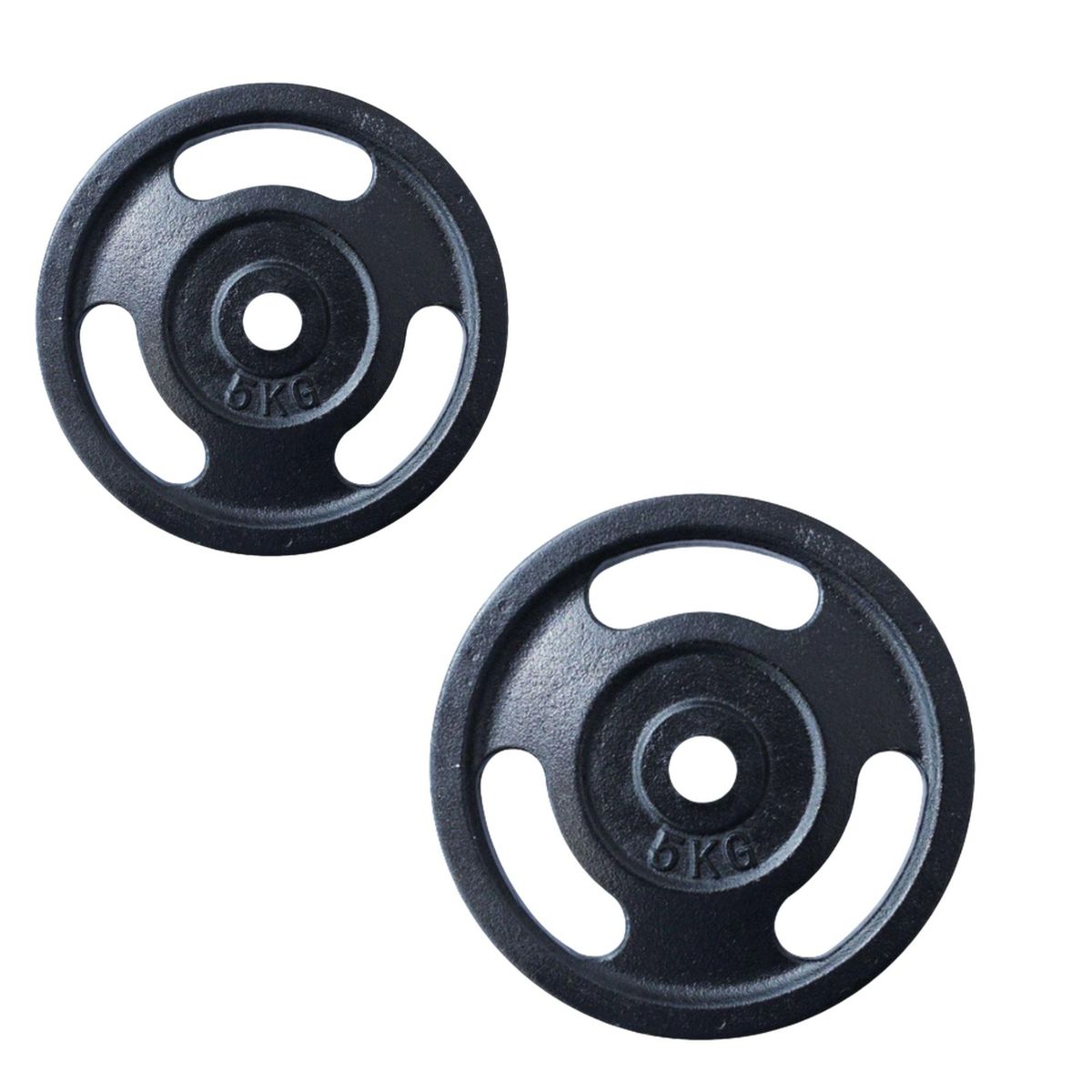 SPORT FITNESS - Disco Para Pesas 5kg Estándar, Diámetro 1 Pulgada