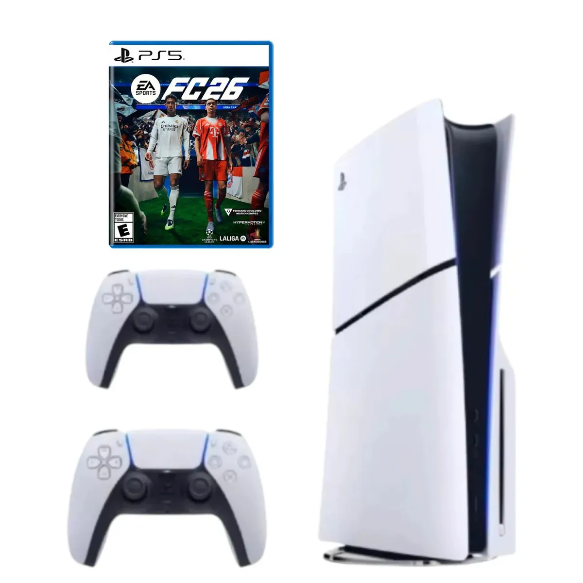 SONY - PlayStation 5 Slim Unidad de cd + Control adicional + Fc 26 Fisico