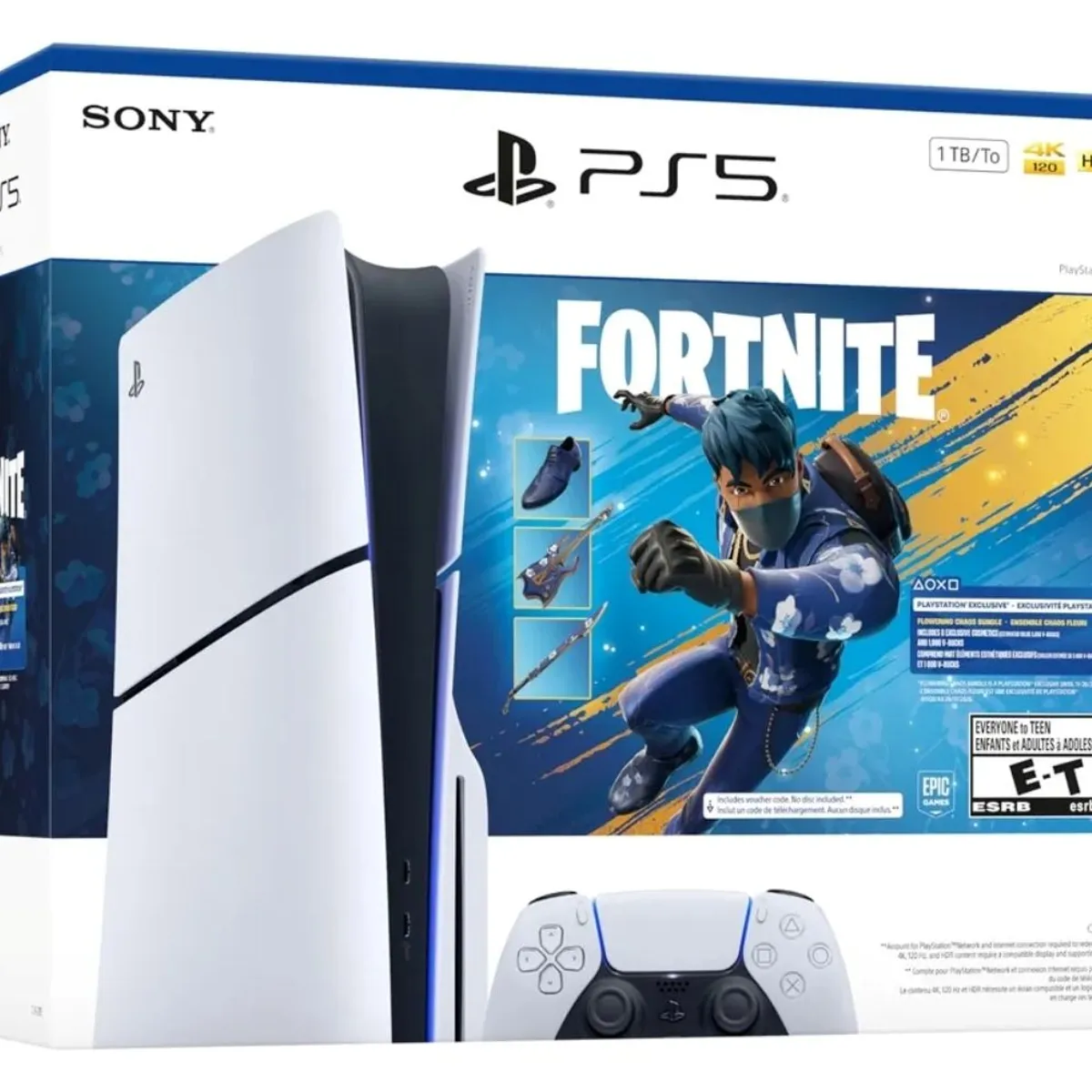 SONY - PlayStation 5 Slim Unidad de cd + Control adicional + Fc 26 Fisico