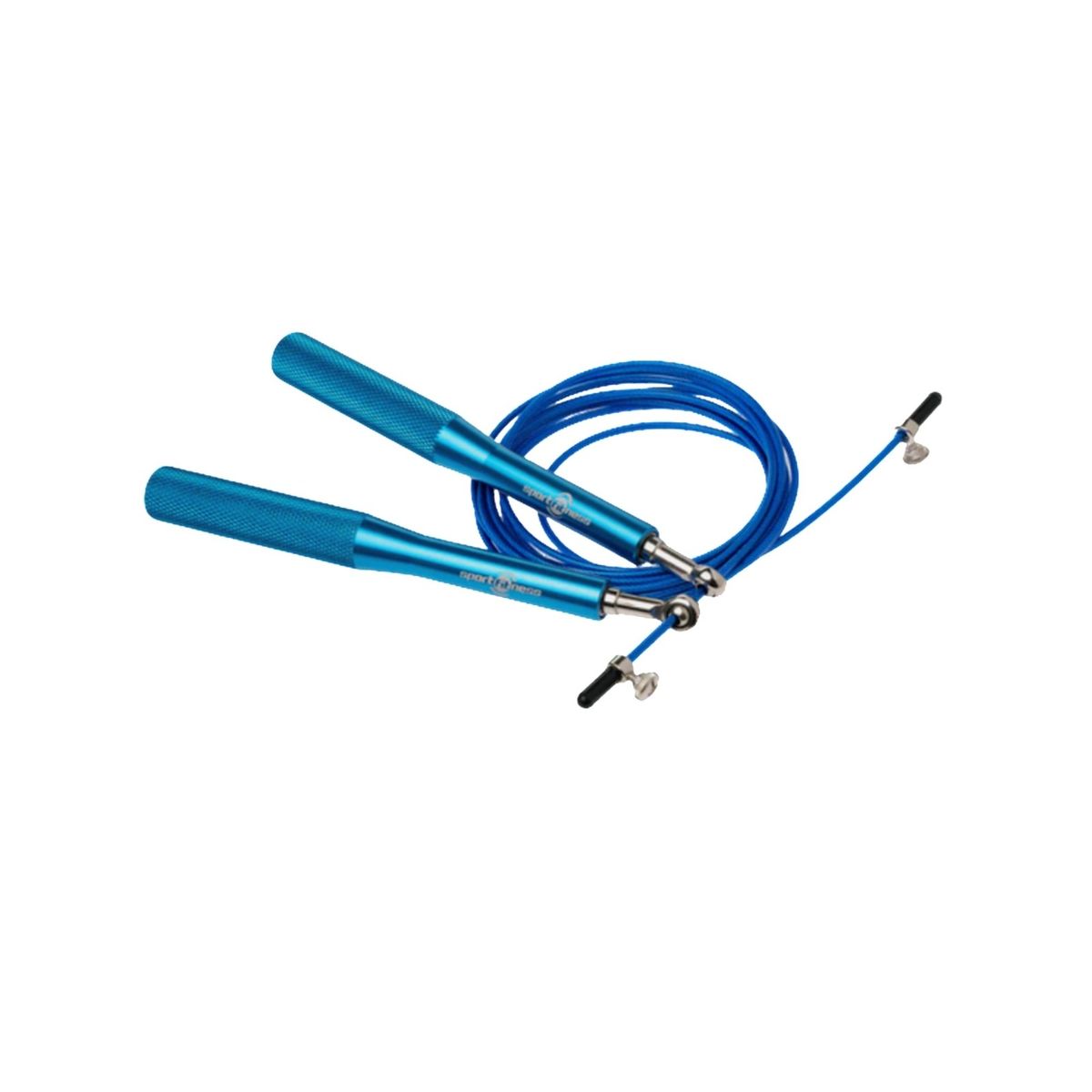 SPORT FITNESS - Lazo Para Salto De Aluminio Azul Alta Velocidad