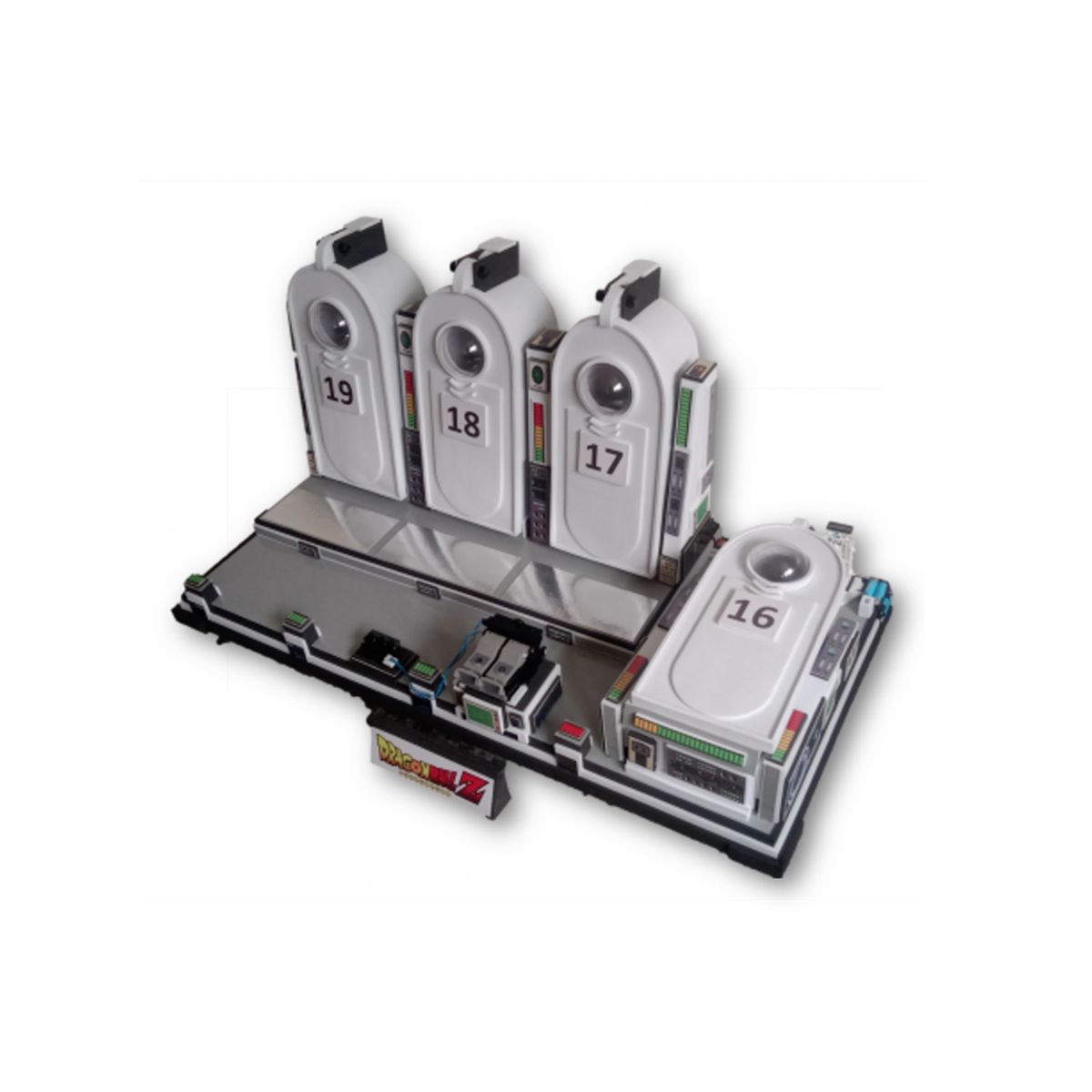 GENERICO - diorama capsulas de los androides para cotización