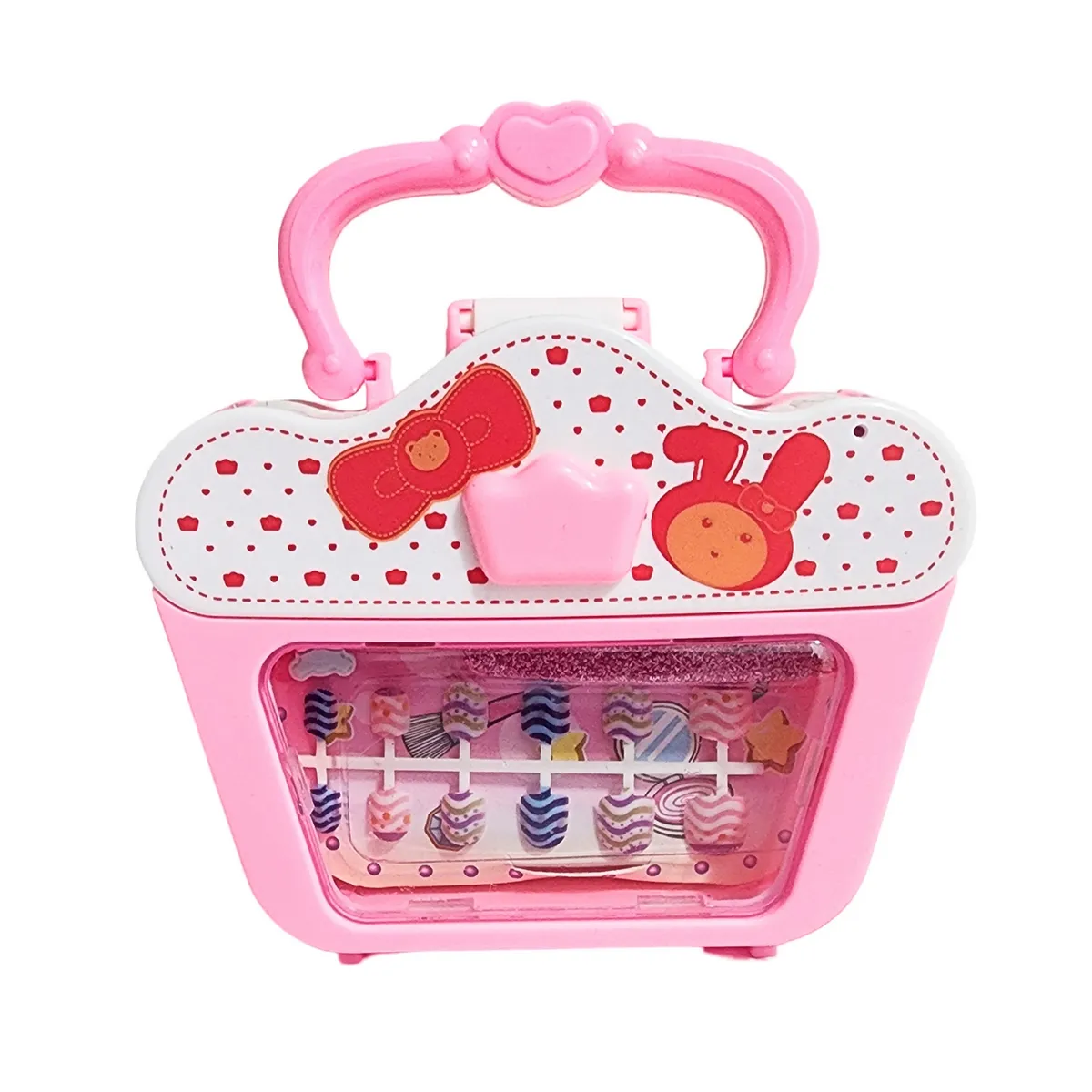 GENERICO - Juego Kit Para Hacer Uñas Manicure Juguete Niñas + Estuche