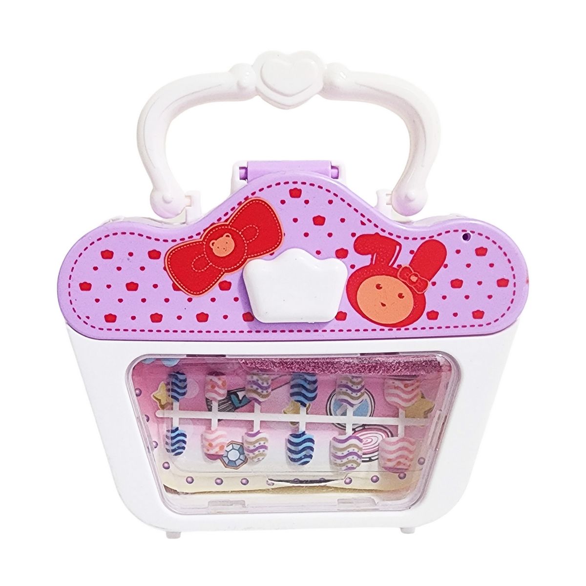 GENERICO - Juego Kit Para Hacer Uñas Manicure Juguete Niñas + Estuche