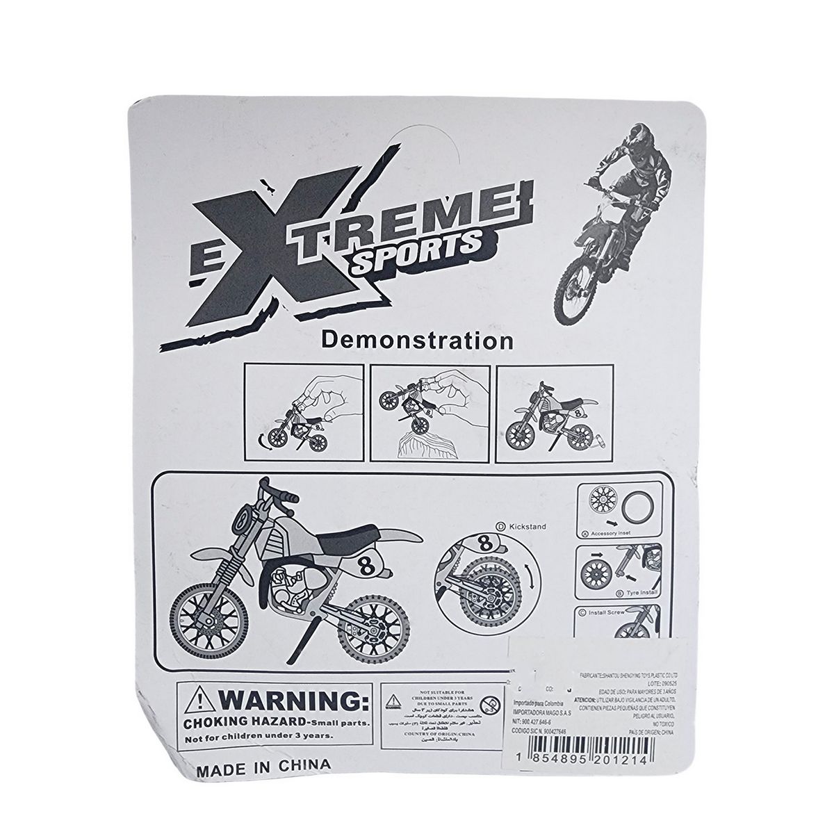 GENERICO - Motocicleta Moto Carreras Deportivas Coleccion Juguete Niños