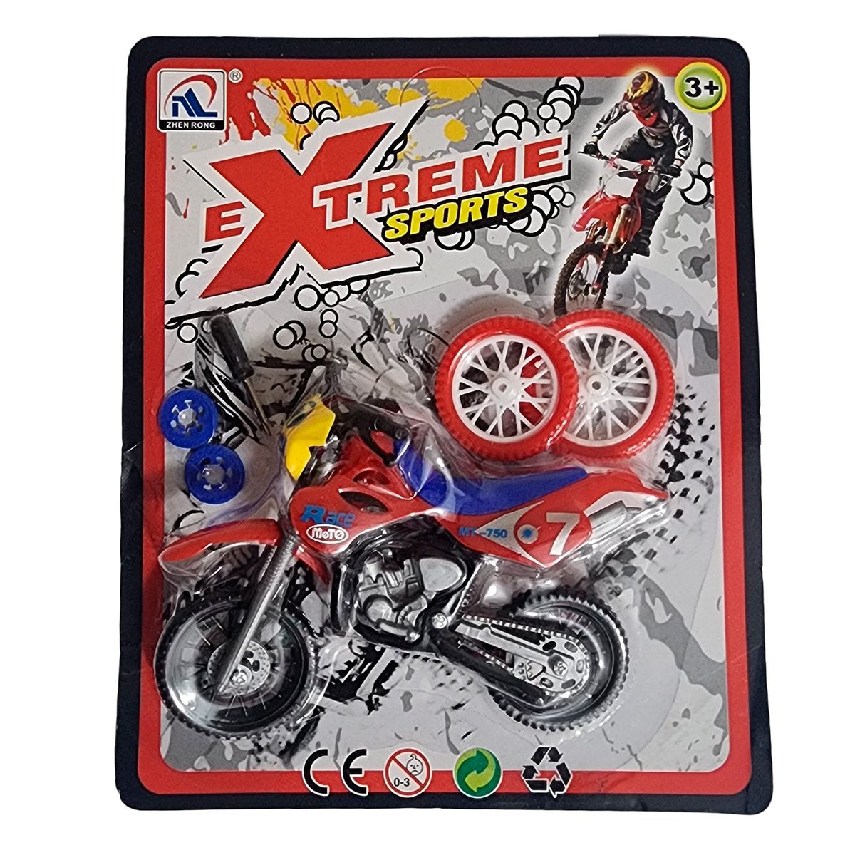 GENERICO - Motocicleta Moto Carreras Deportivas Coleccion Juguete Niños