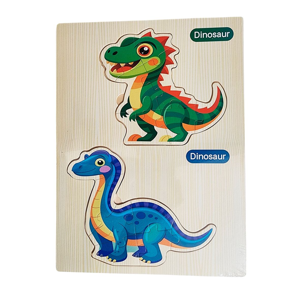 GENERICO - Rompecabezas Madera Figura 2 En 1 Aprendizaje Educativo