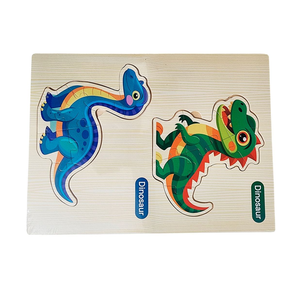 GENERICO - Rompecabezas Madera Figura 2 En 1 Aprendizaje Educativo