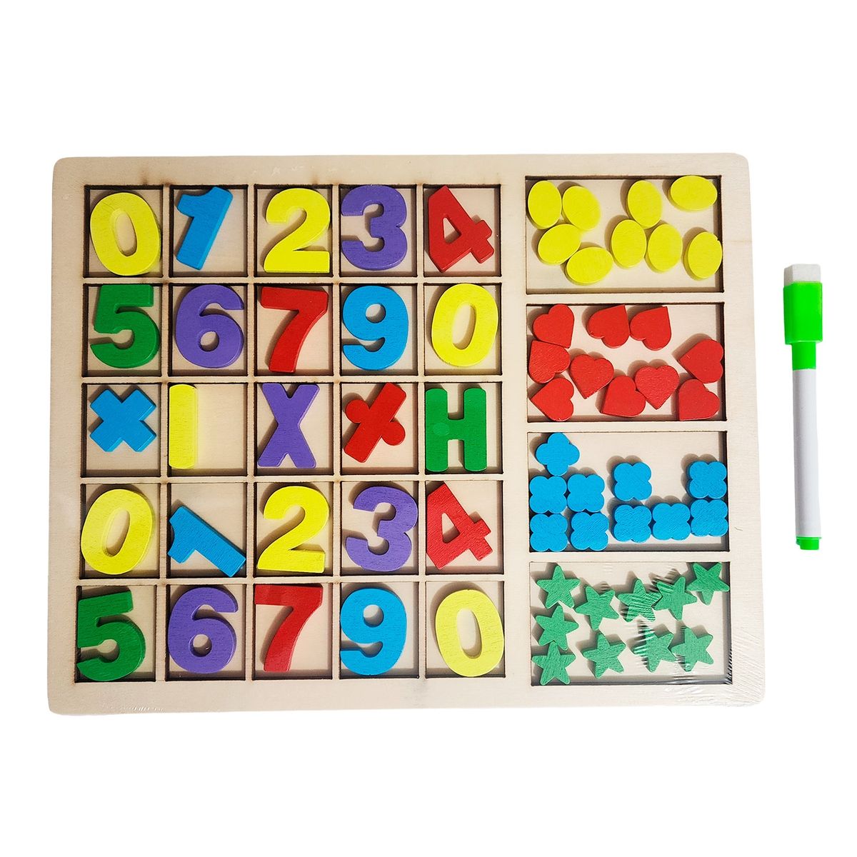 GENERICO - Tablero De Aprendizaje Matematica Juguete Niños Interactivo