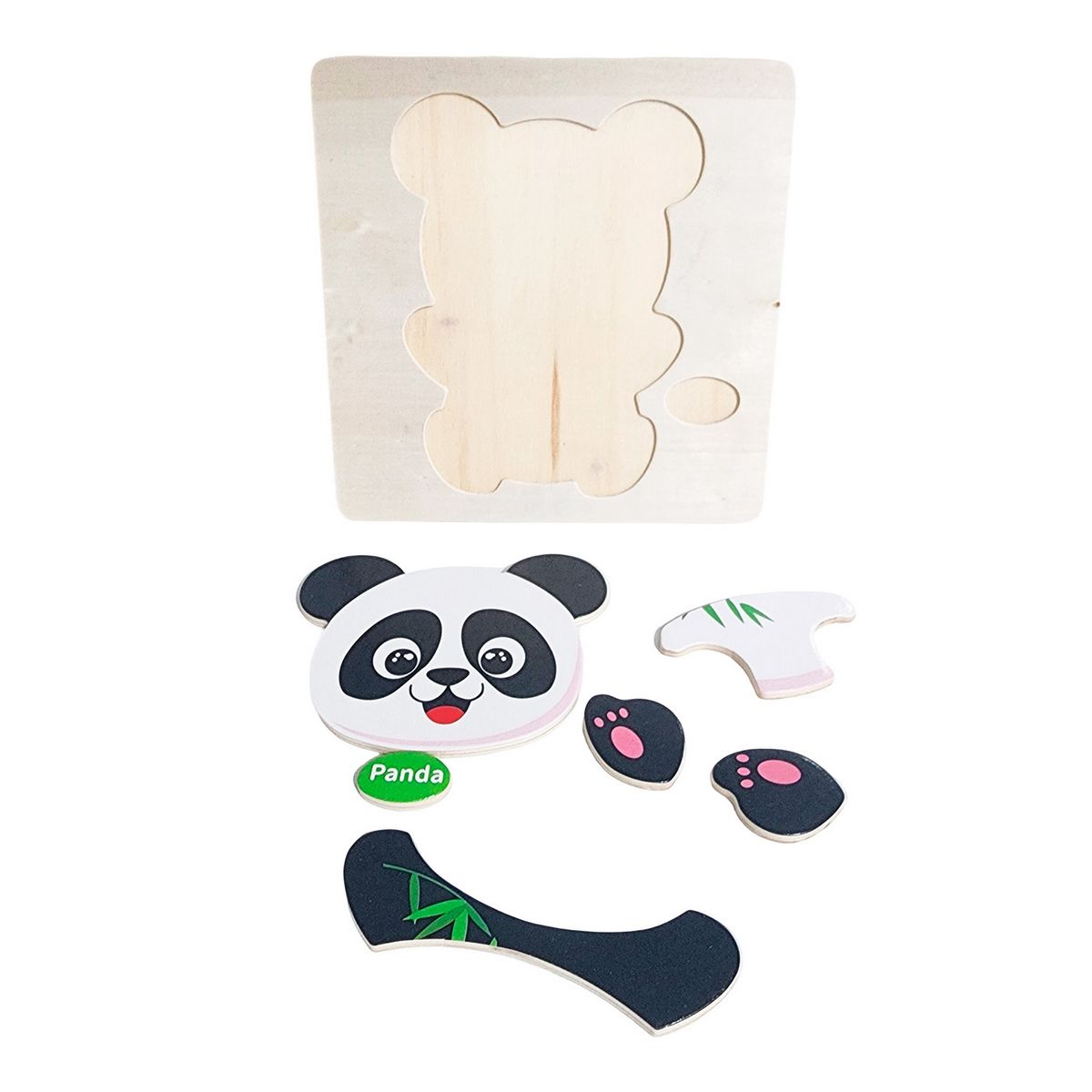 GENERICO - Rompecabeza Figura Aprendizaje Didactico Nombre En Ingles