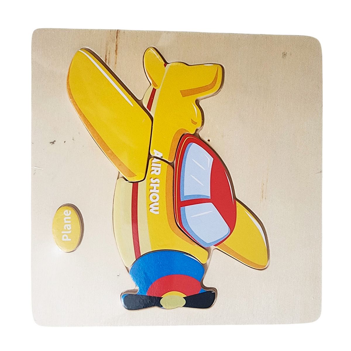 GENERICO - Rompecabeza Figura Aprendizaje Didactico Nombre En Ingles