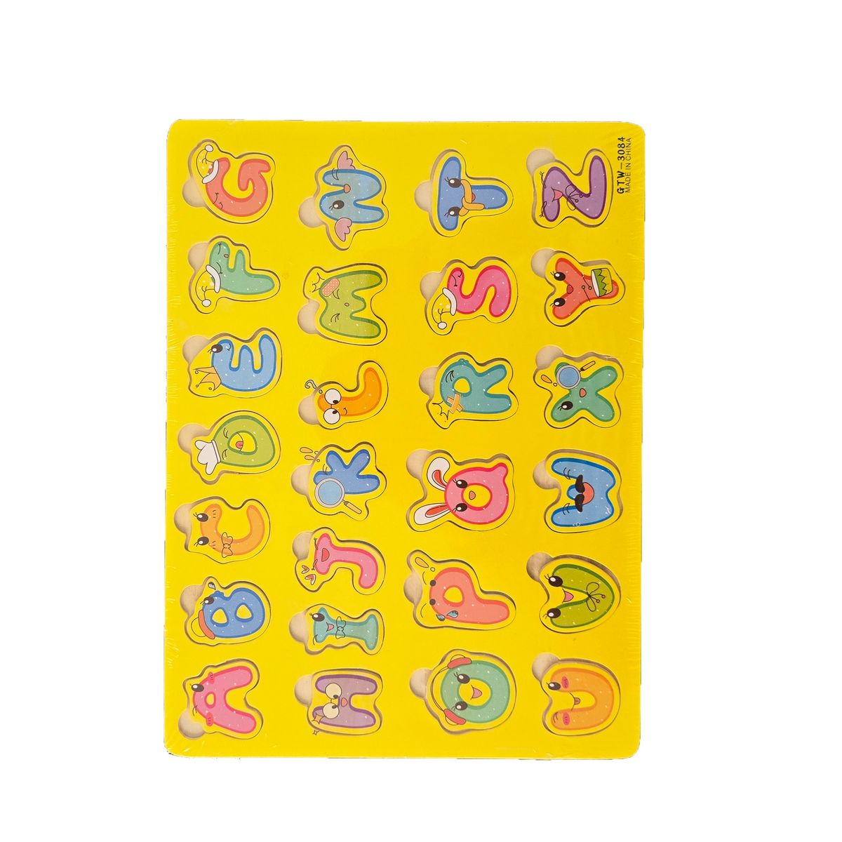 GENERICO - Rompecabeza Didactico Abecedario Interactivo Figuras Colores