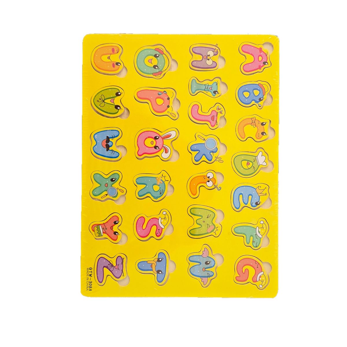 GENERICO - Rompecabeza Didactico Abecedario Interactivo Figuras Colores