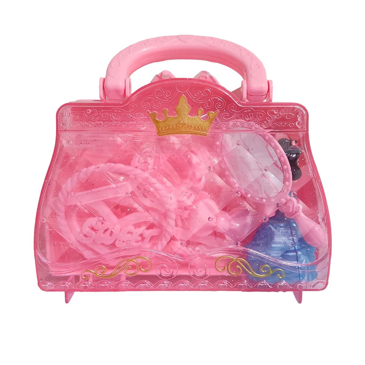 GENERICO - Muñeca Princesa Con Accesorios De Belleza + Estuche