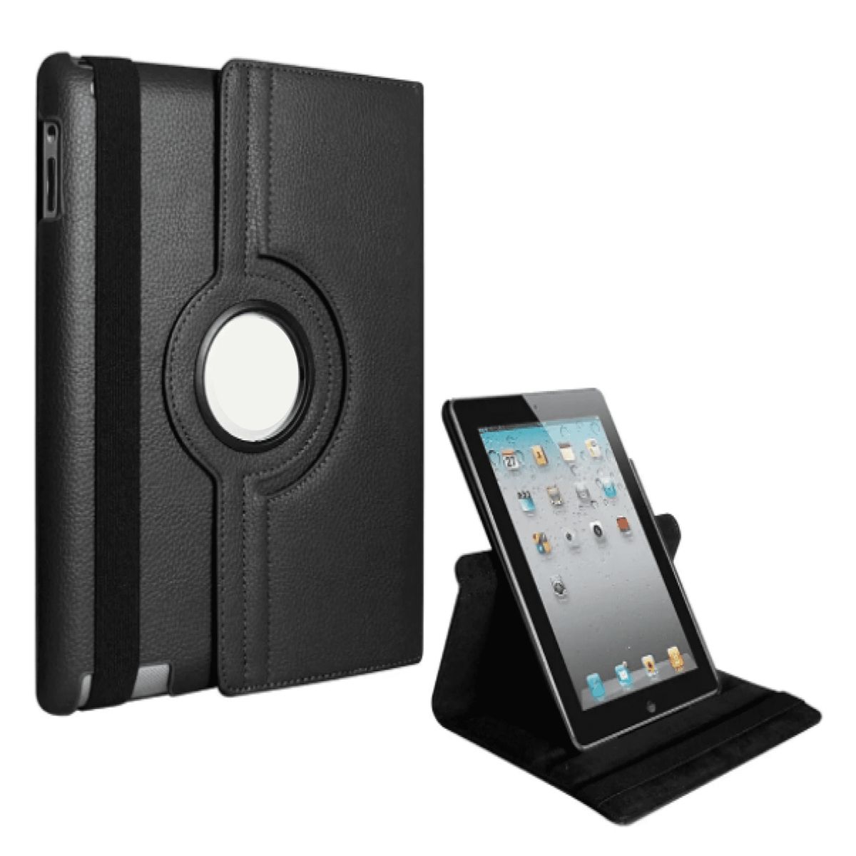 GENERICO - Forro Funda Estuche Giratorio 360 Para honor pad x9 negro