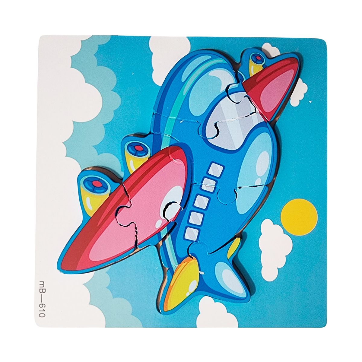 GENERICO - Rompecabeza Figura Aprendizaje Didactico Educativo Colores