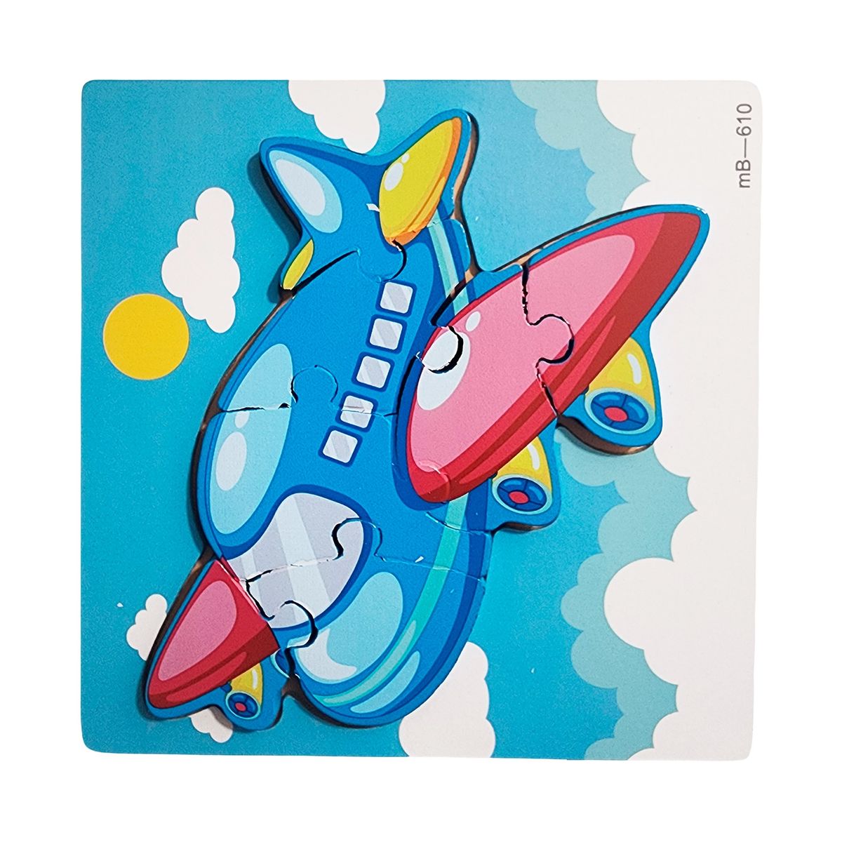 GENERICO - Rompecabeza Figura Aprendizaje Didactico Educativo Colores