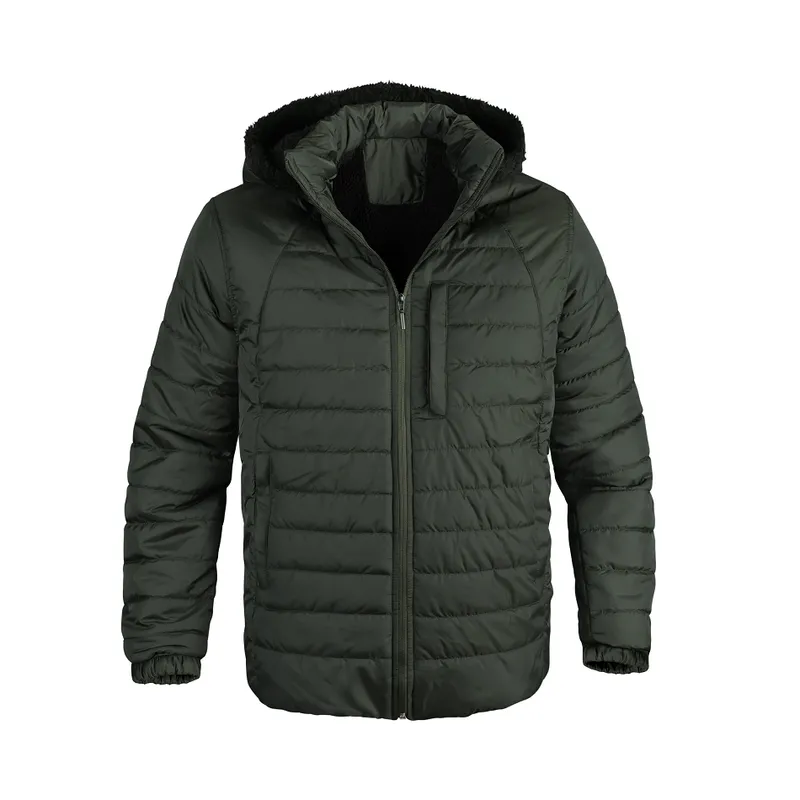 CAELI - chaqueta hombre ovejera lluvia frio semi impermeable