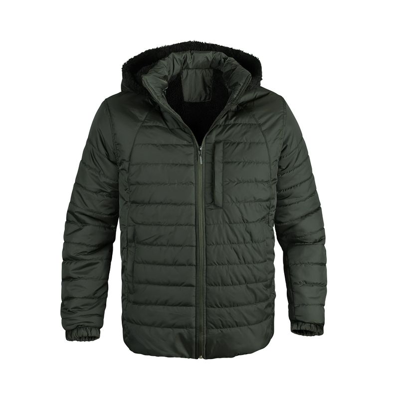 CAELI - chaqueta hombre ovejera lluvia frio semi impermeable