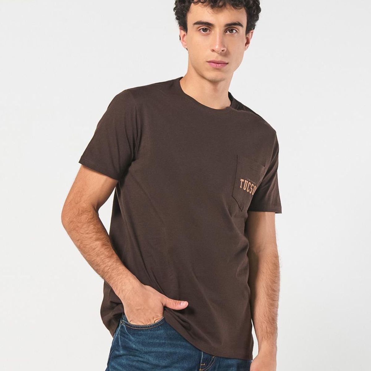 KOAJ - KOAJ Camiseta manga corta COLOR con estampado en frente esti Hombre