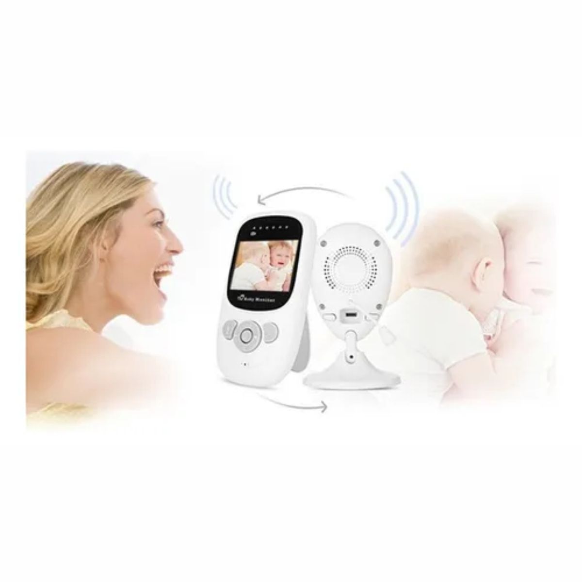 GENERICO - Monitor Camara Bebe Inalambrica Vigilancia Vision Nocturna