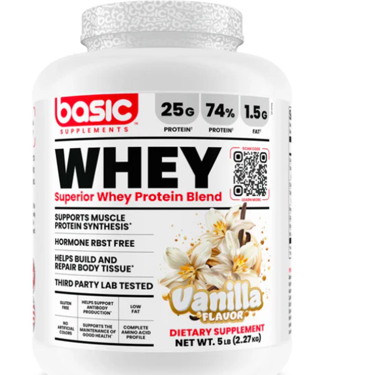 GENERICO - WHEY ISOLATE VAINILLA 5LB ENVIO RAPIDO