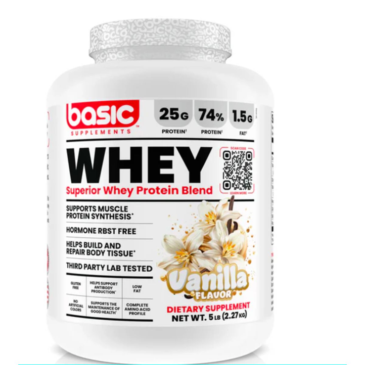 GENERICO - WHEY ISOLATE VAINILLA 5LB ENVIO RAPIDO