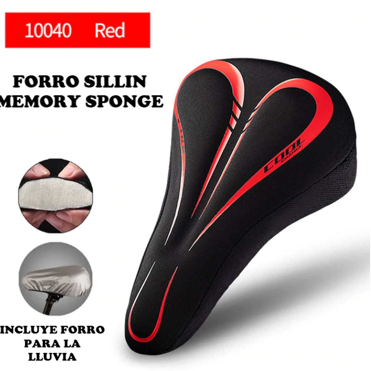 GENERICO - Forro Protector Sillin Badana Para Bicicleta Mtb ó Ruta + obsequio