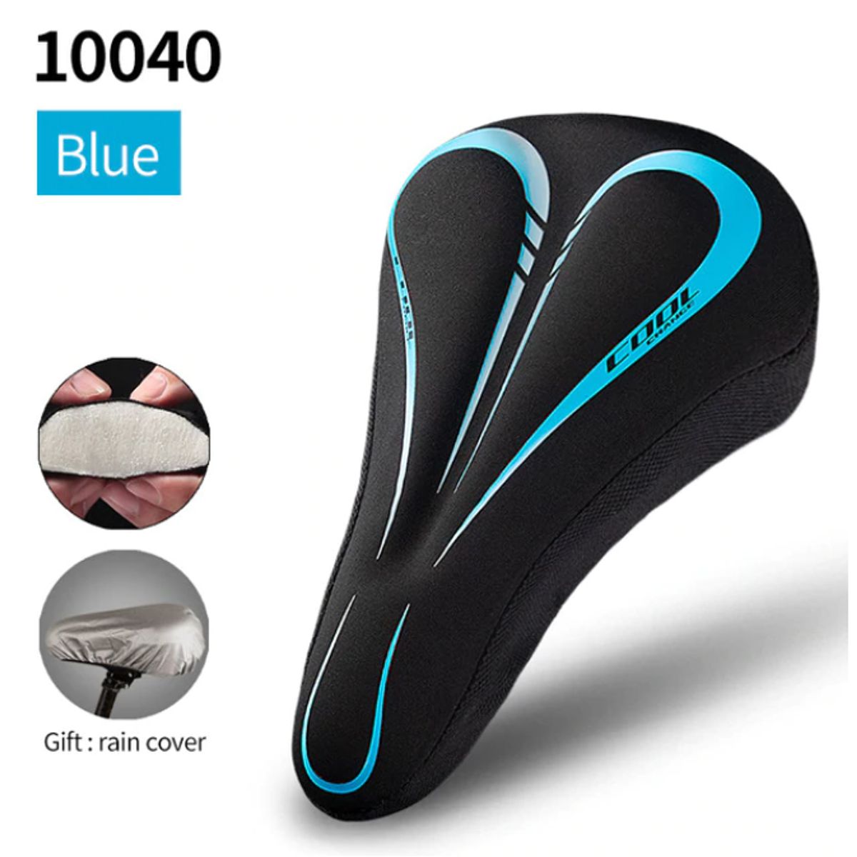 GENERICO - Forro Protector Sillin Badana Para Bicicleta Mtb ó Ruta + obsequio
