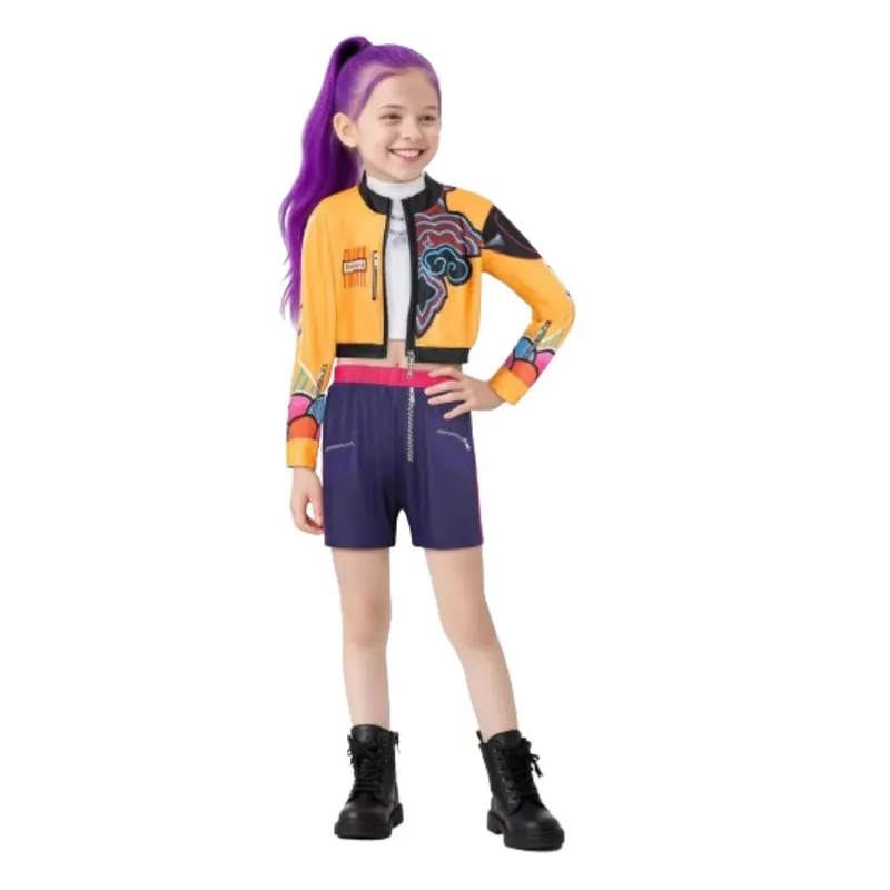 1AMIGO - Disfraz KPOP Para Niñas - Rumi Talla 10