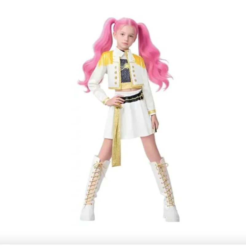 1AMIGO - Disfraz KPOP Para Niñas - Mira Concierto Talla 12