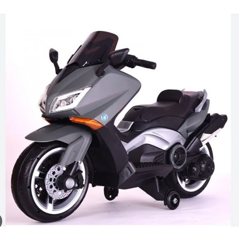 BEBESUNITA - MOTO ELECTRICA NMAX PARA NIÑOS DE 2-7 AÑOS REF-NMAX GRIS