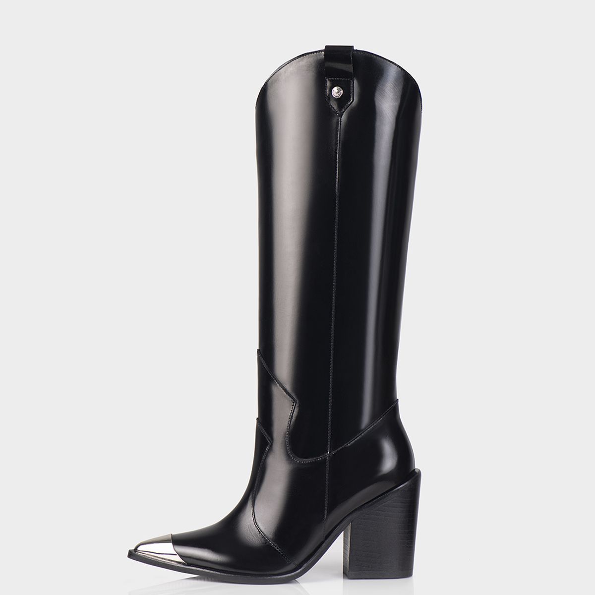 STIVALI - Malva Cuero Valenciano Negro