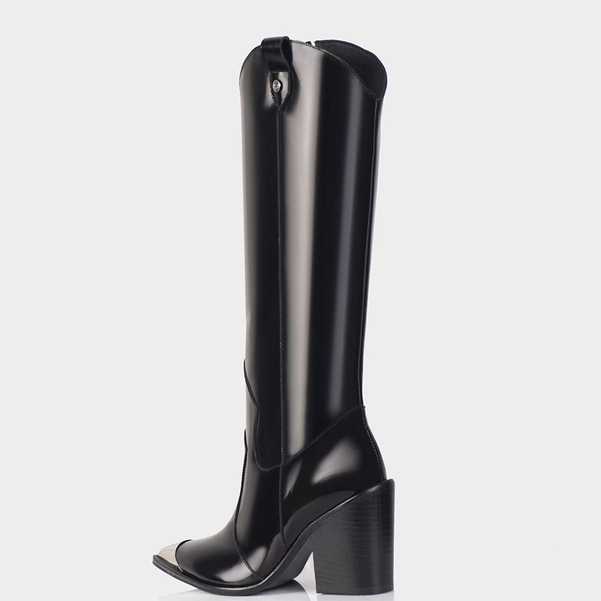 STIVALI - Malva Cuero Valenciano Negro