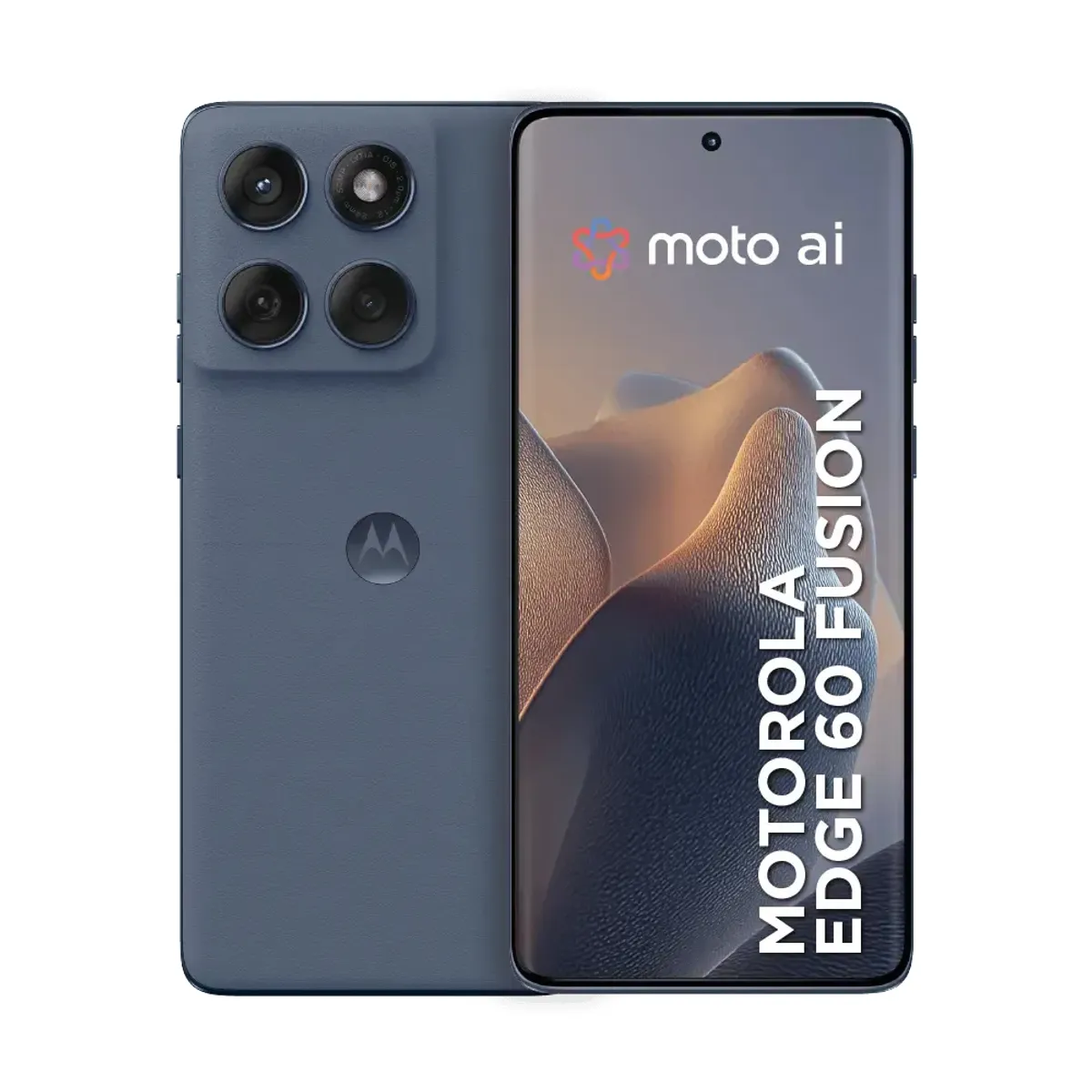 MOTOROLA - Celular Motorola Moto EDGE 60 FUSION 256GB 8GB Ampliable a 16GB Azul Oscuro