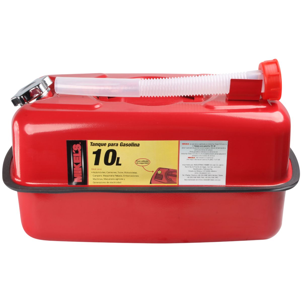 GENERICO - TANQUE METALICO PARA GASOLINA 10LT (BIDON)