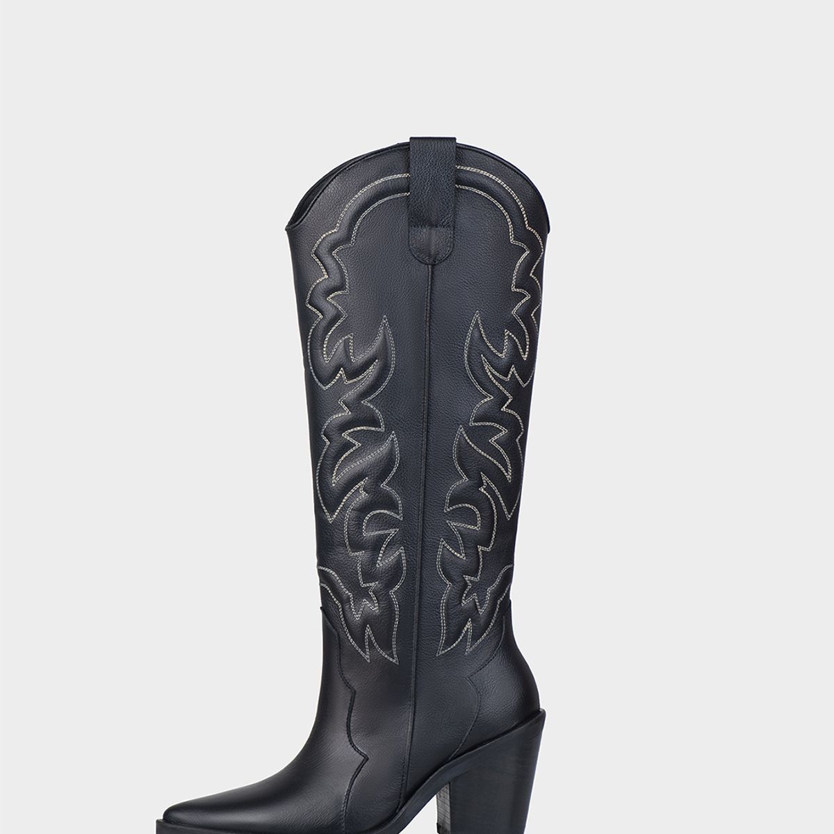 STIVALI - Bota Texana Nebraska Negro