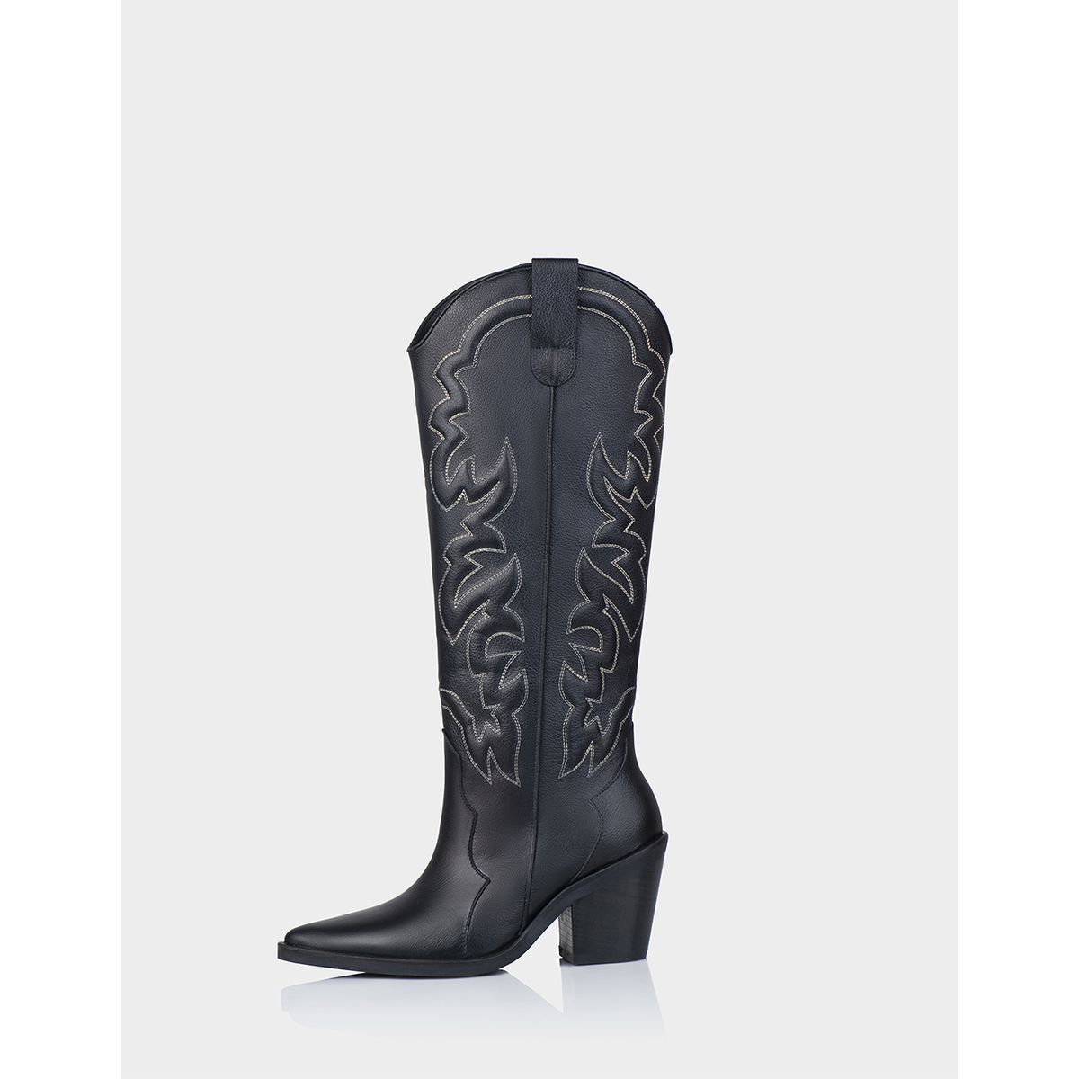 STIVALI - Bota Texana Nebraska Negro