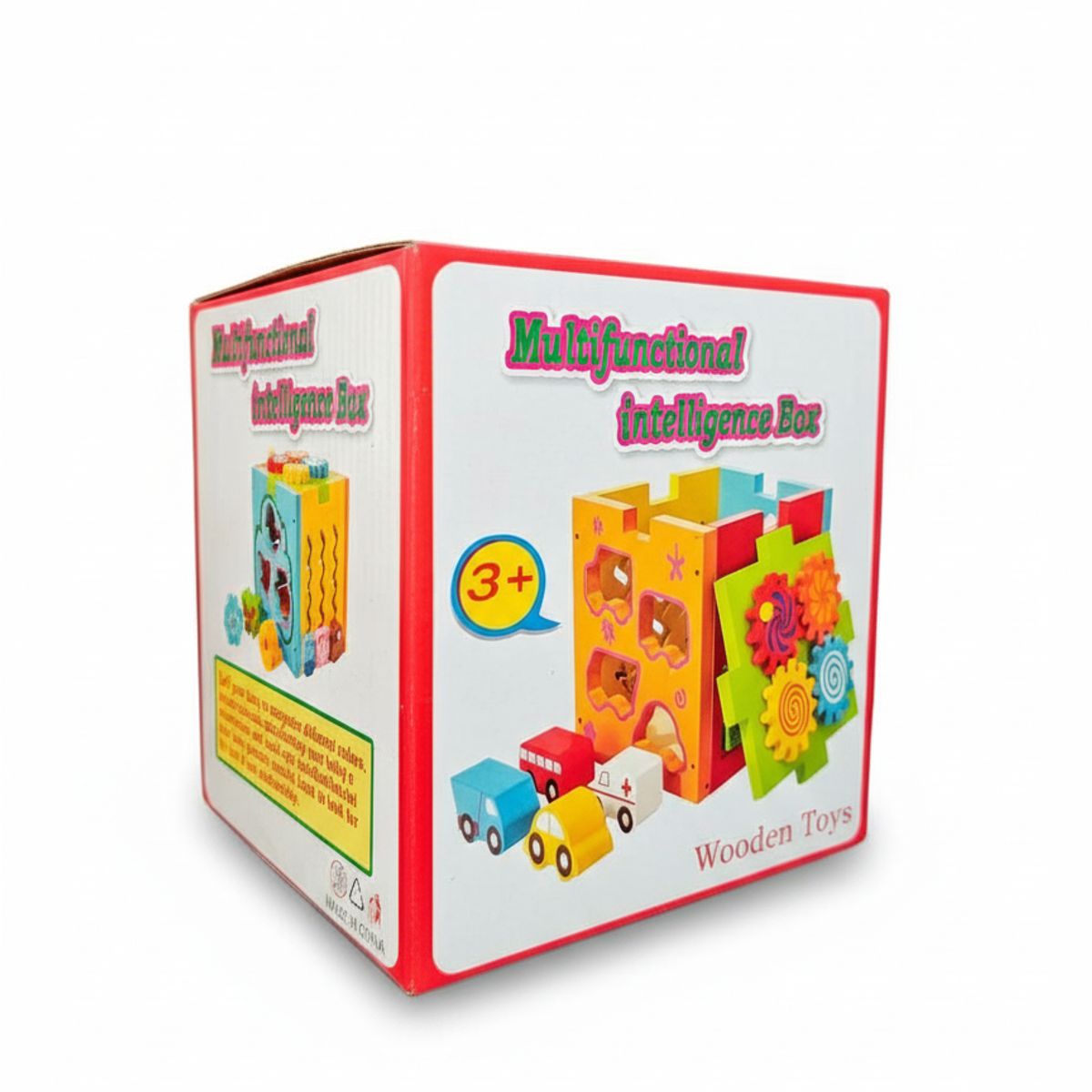 GENERICO - CUBO INTELIGENTE MULTIFUNCIONAL JUEGO NIÑOS Y NIÑAS +3 AÑOS