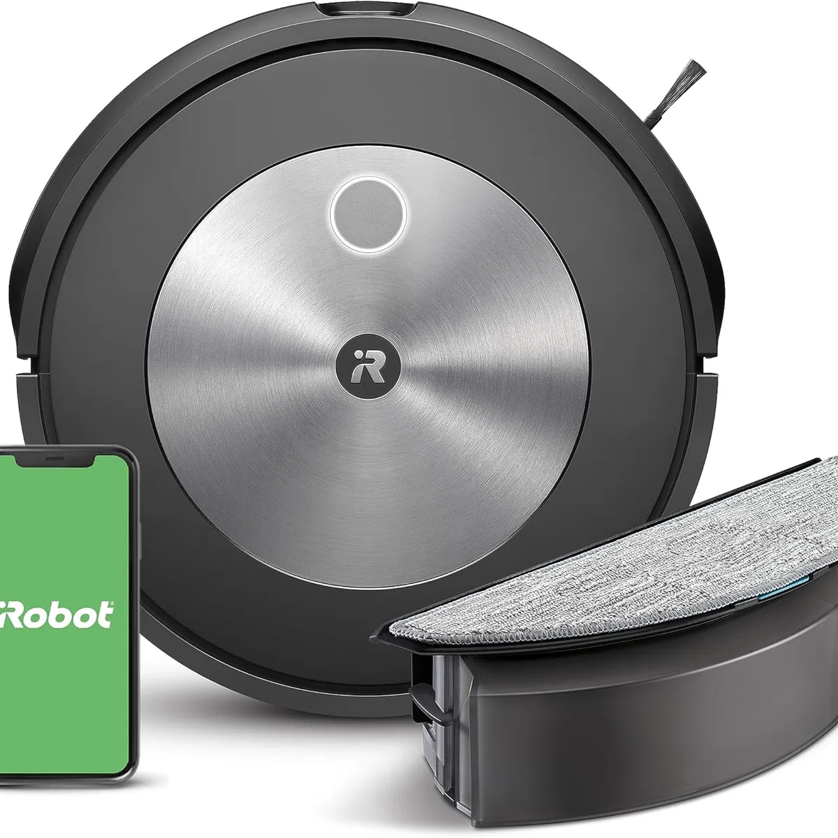 IROBOT - Robot aspirador y fregas iRobot Roomba Combo j5 con mapeo inteligente
