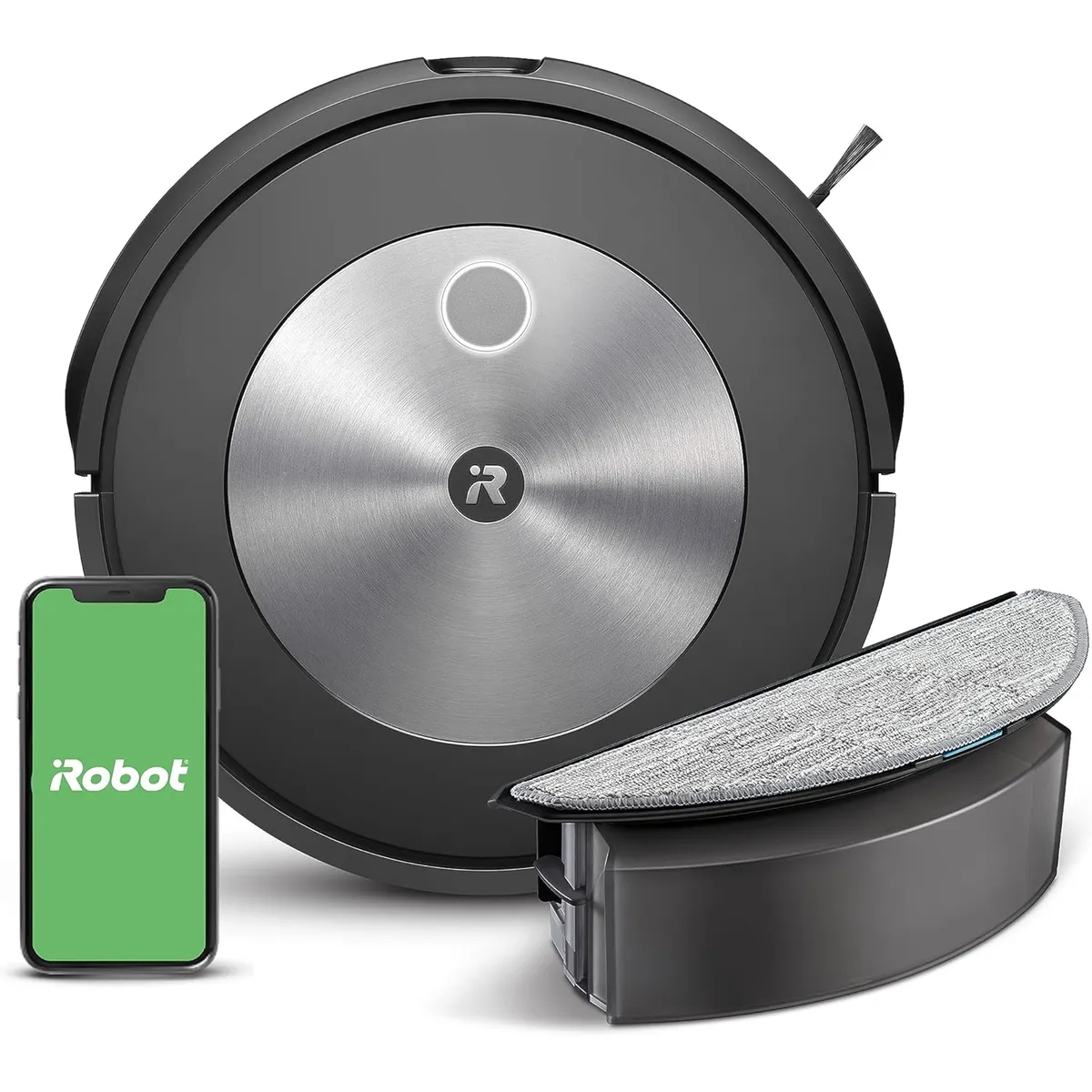 IROBOT - Robot aspirador y fregas iRobot Roomba Combo j5 con mapeo inteligente