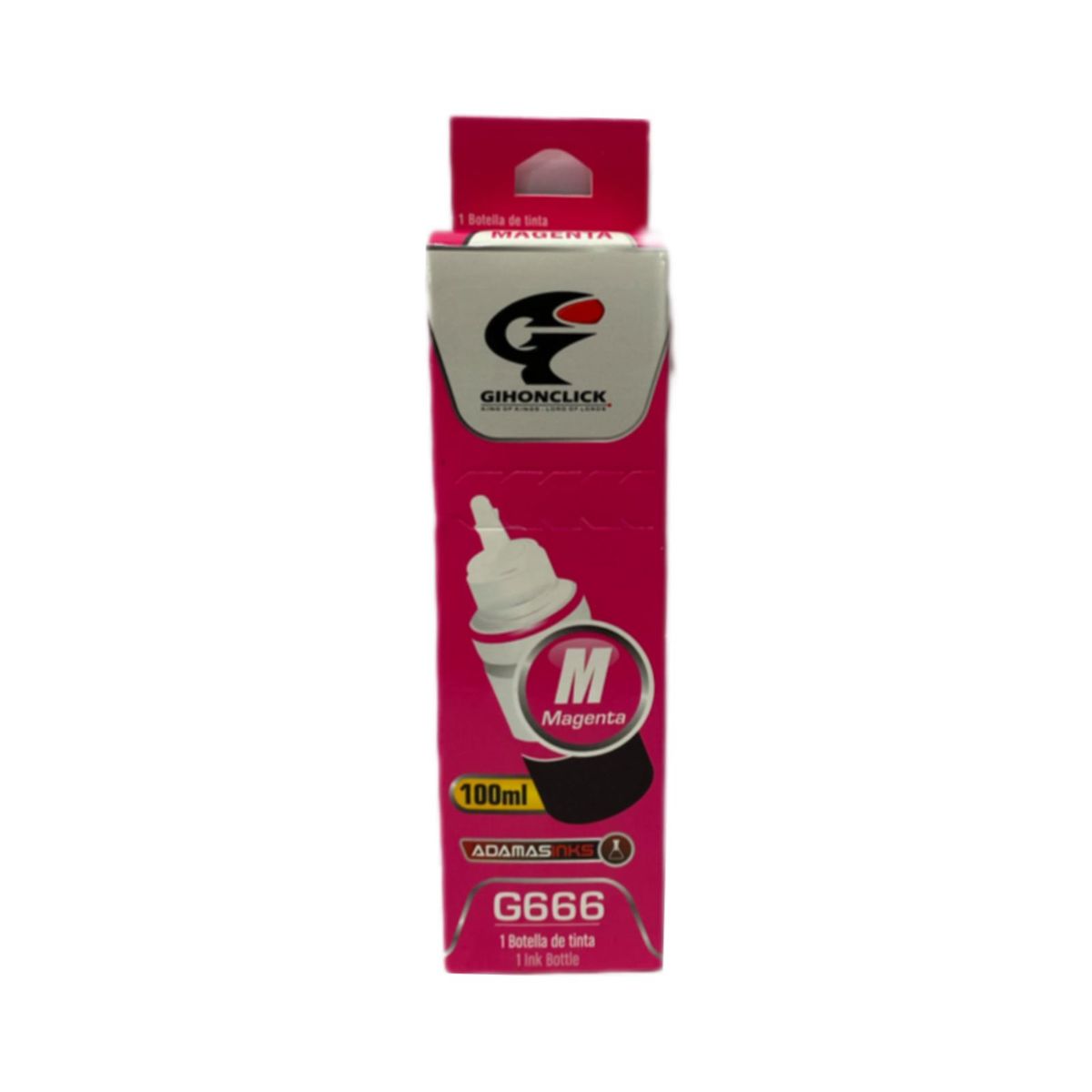 GIHONCLICK - TINTA GENERICA GIHONCLICK PARA EPSON L200 G666 MAGENTA 100ML