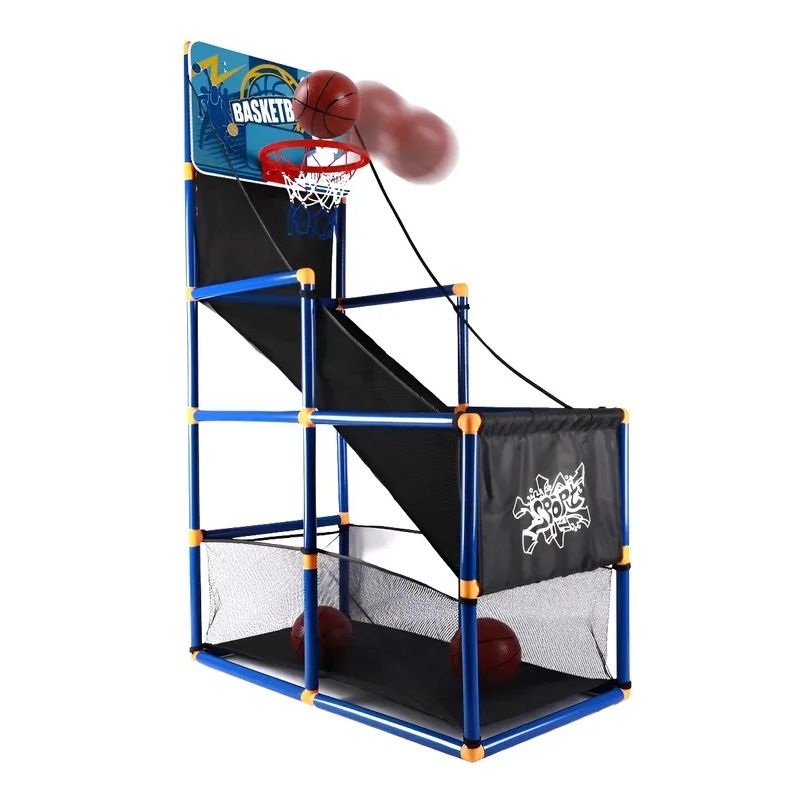 KIDSHOP - Juego De Baloncesto Arcade Con Pelotas Inflador Para Niño