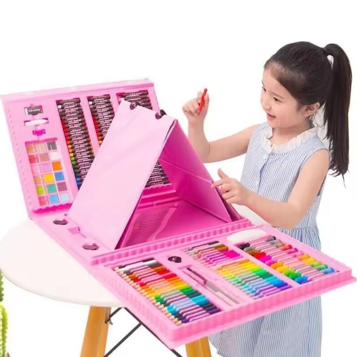 GENERICO - Set Arte 208 piezas Niñas