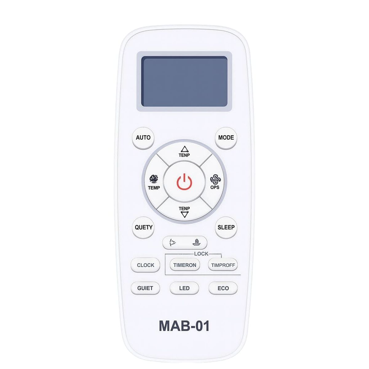 GENERICO - Control Para Aire Acondicionado Mabe Inverter