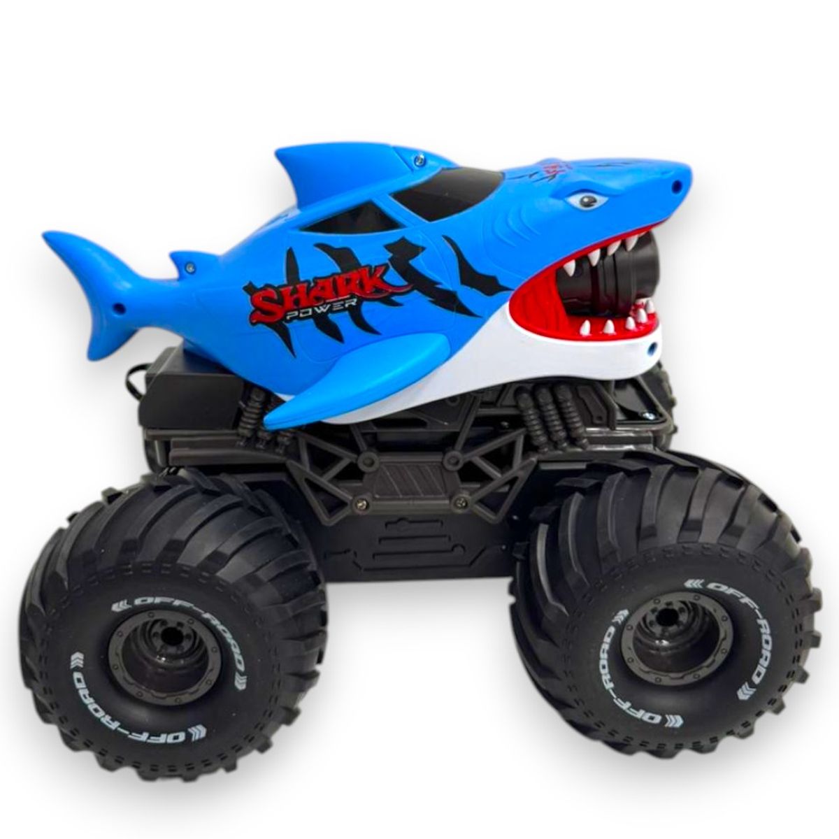 KIDSHOP - Tiburon Carro Control Remoto Agua Recargable GK5615 Azul