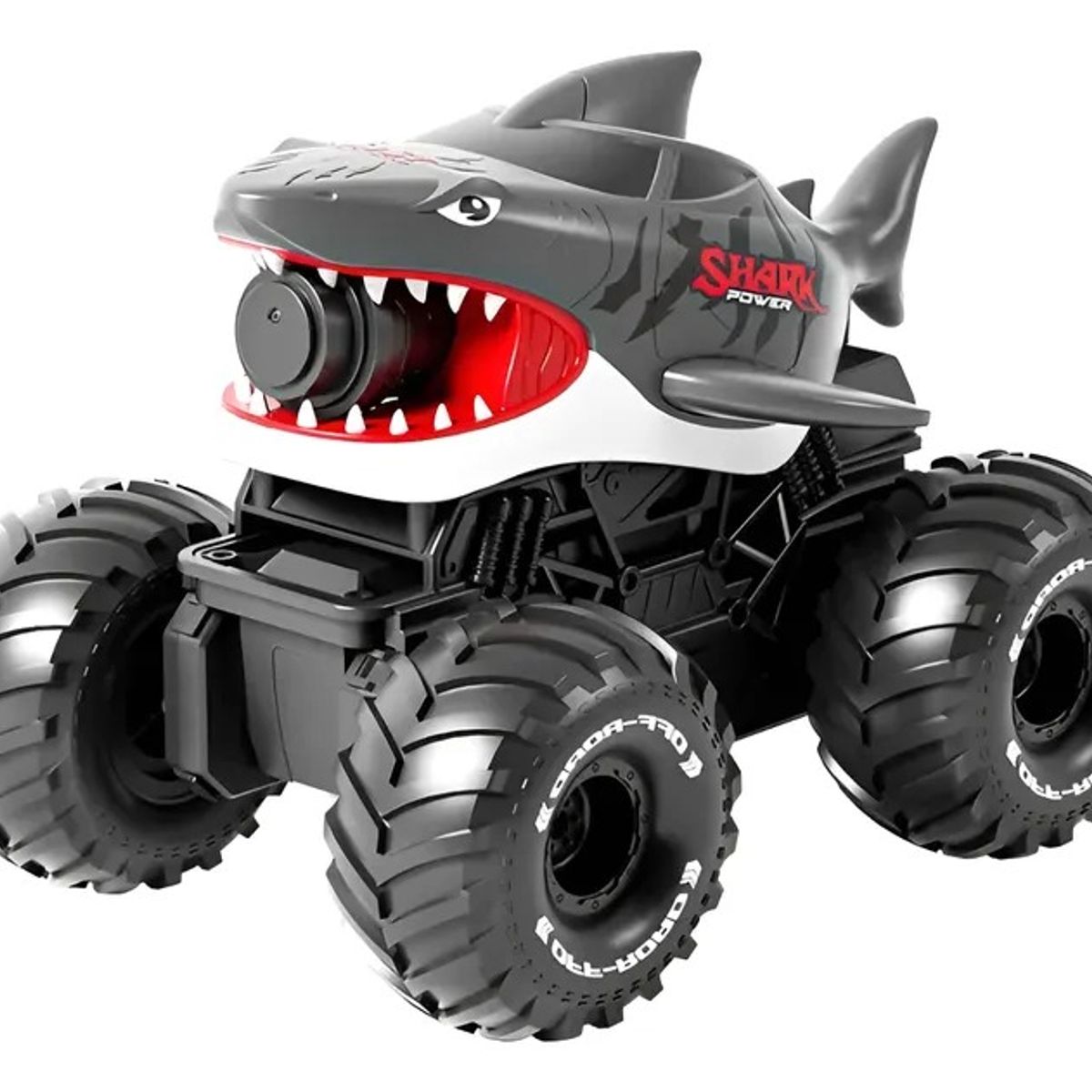 KIDSHOP - Tiburon Carro Control Remoto Agua Recargable GK5615 Gris